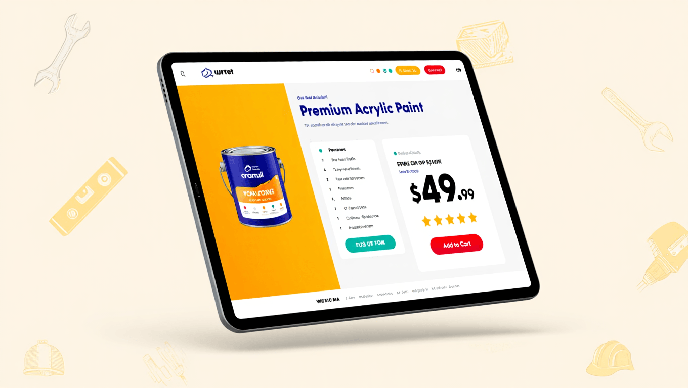 Карточка товара в интернет-магазине стройматериалов. Часть 1 — Первый экран